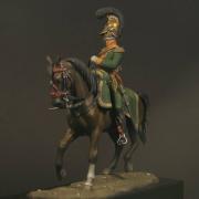 Capitaine du 2ème régiment de chevau-légers de la ligne, 1812