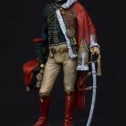 Baron Jean-Baptiste Isidore Martin de Laborde, 1772-1852  Capitaine des Chasseurs à cheval de la Garde Impériale (Pégaso Models, 90mm)