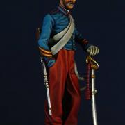 Sous-officier des guides, Royaume des deux Siciles, 1855