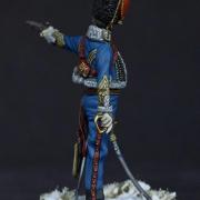Chef d'escadrons du 13ème régiment de Hussards (Jérôme Napoléon), 1814 (Figurine Soldiers, 54mm)