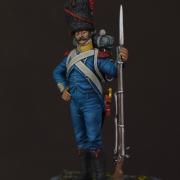 Carabinier du 2ème régiment étranger d'Isembourg, 1806 (Métal Modèles/Atelier Maket)