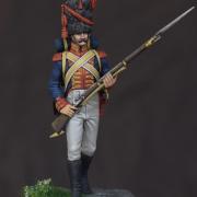 Grenadier de la Garde du Royaume de Naples, 1814 (Métal Modèles/Atelier Maket, 54mm)