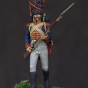 Grenadier de la Garde du Royaume de Naples, 1814 (Métal Modèles/Atelier Maket, 54mm)