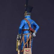 Capitaine du 5° régiment de Hussards, 1810 (Atelier Maket/Métal Modèles, 90mm)