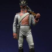 Voltigeur du 8ème régiment d'infanterie de ligne du royaume de Naples, 1813