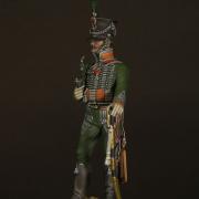 Chef d'Escadrons du 22ème régiment de Chasseurs à Cheval, 1807 (Métal Modeles 54mm)