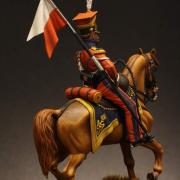 Cavalier du 2e régiment de lanciers de la garde (Lanciers rouges)