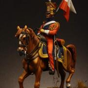 Cavalier du 2e régiment de lanciers de la garde (Lanciers rouges)