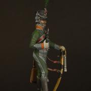 Chef d'Escadrons du 22ème régiment de Chasseurs à Cheval, 1807 (Métal Modeles 54mm)