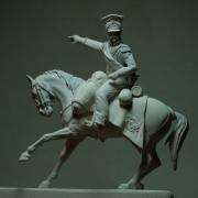 Trompette des chevaux légers lanciers du grand duc de Berg en Espagne 1808
