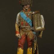 Colonel des Hussards de la Garde, Royaume de Naples, 1813.