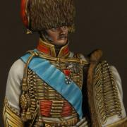 Colonel des Hussards de la Garde, Royaume de Naples, 1813.